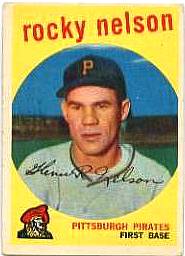 1959 Topps Baseball Cards      446     Rocky Nelson